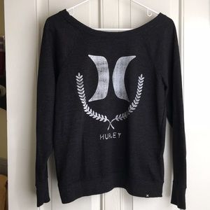 Hurley crew neck sweater